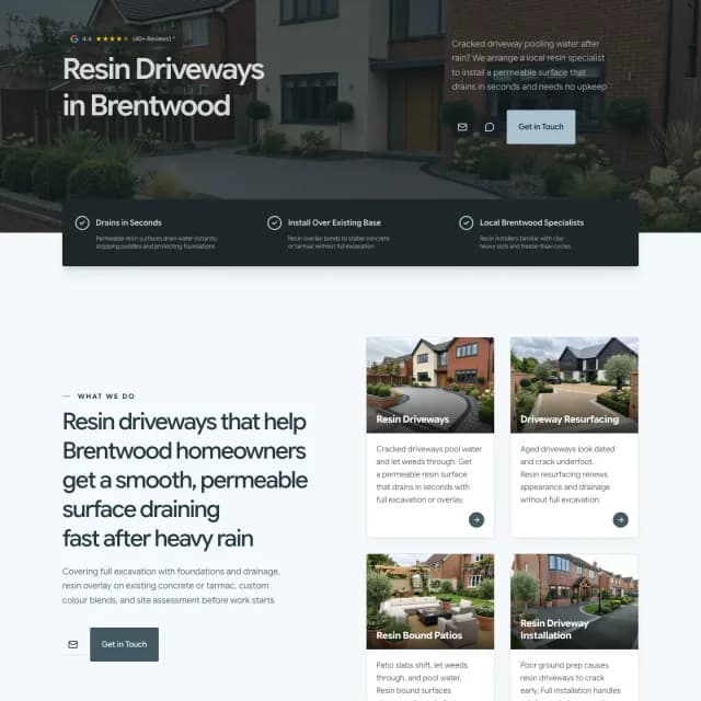 Brentwood Resin Driveways