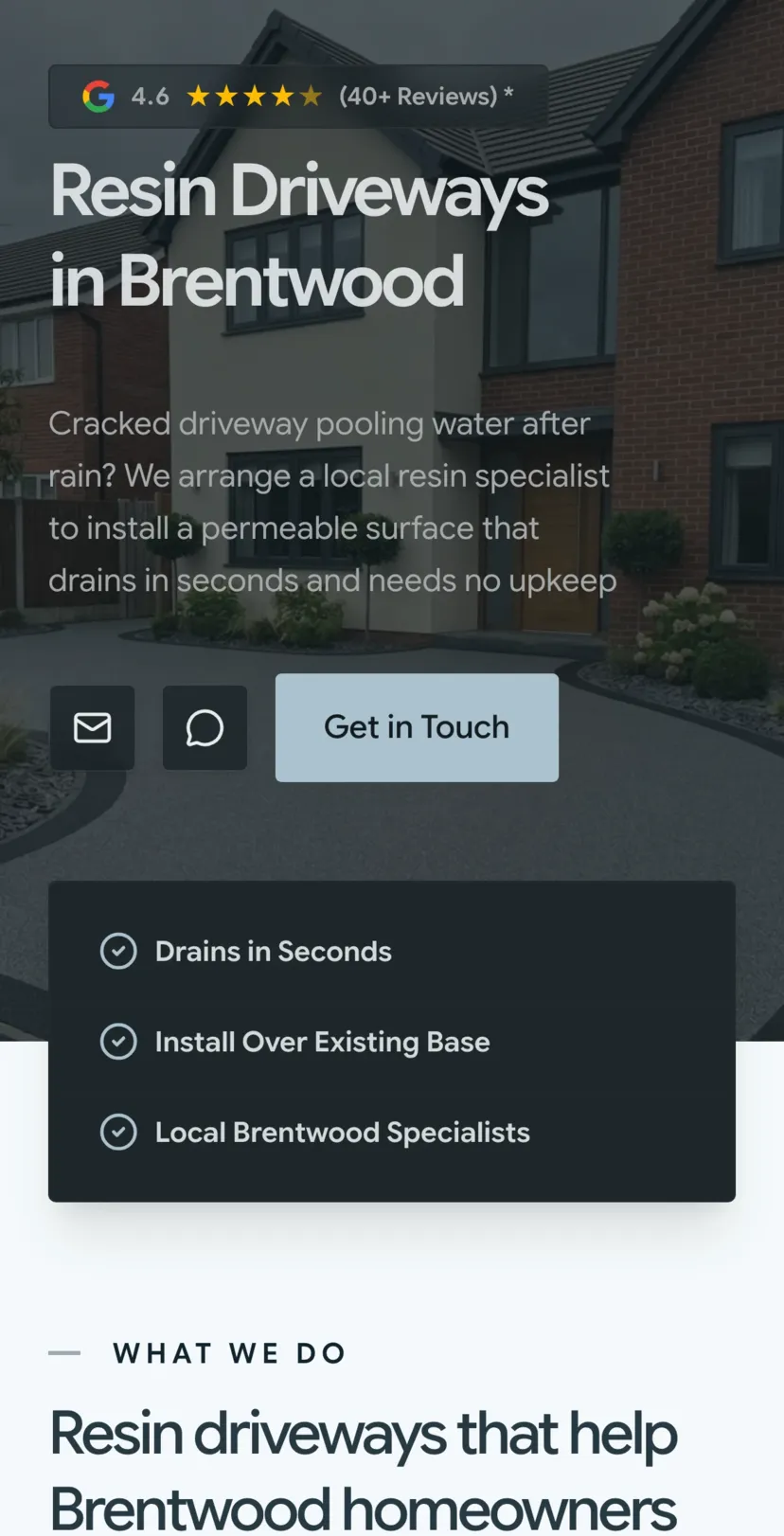 Brentwood Resin Driveways