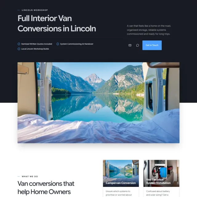 Lincoln Van Conversions