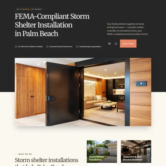 Palm Beach Storm Shelters