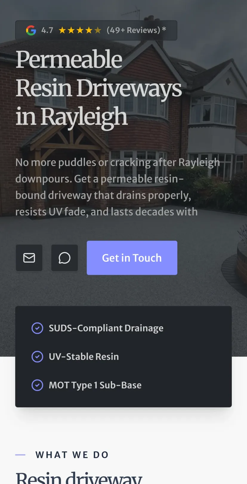 Rayleigh Resin Driveways